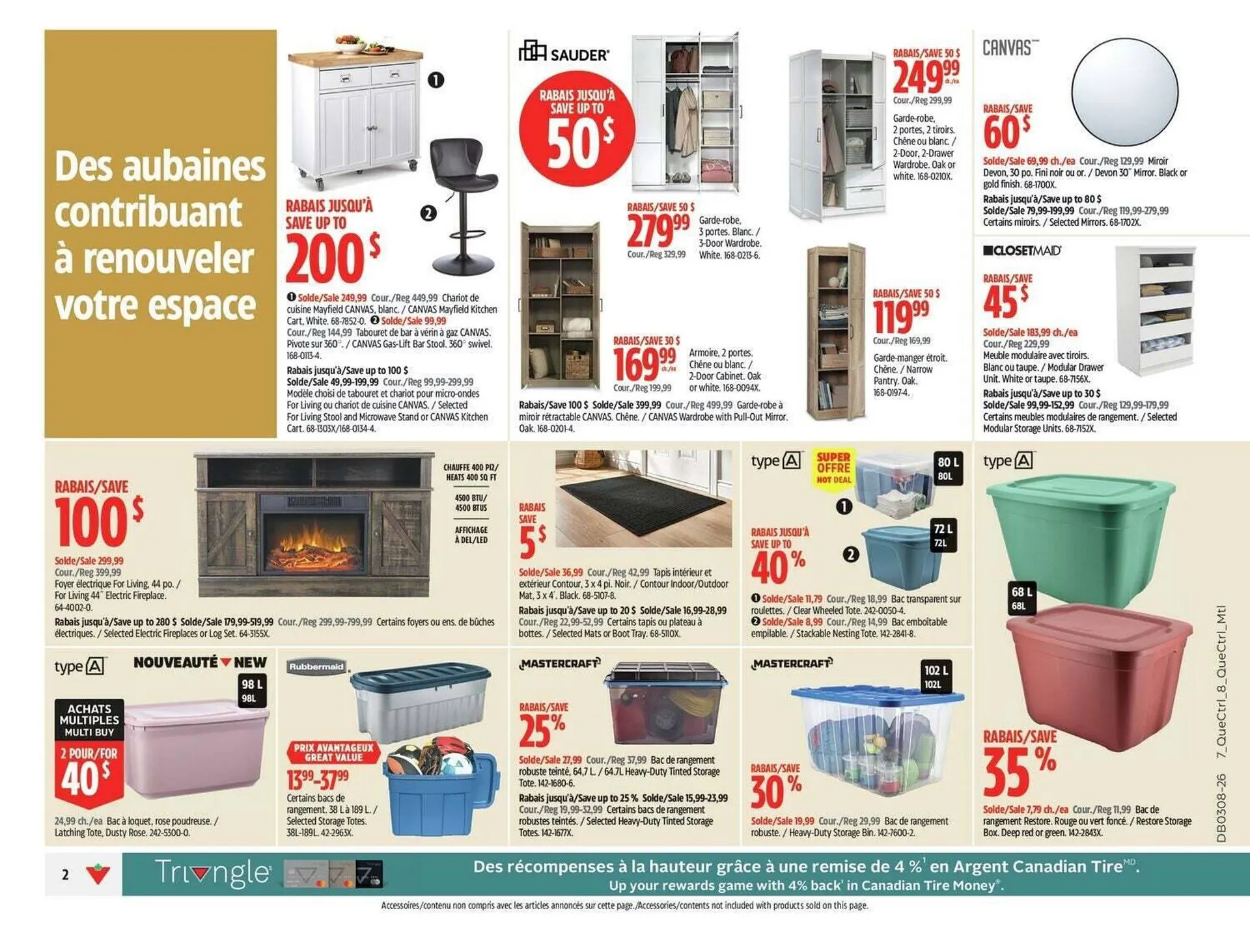 Canadian Tire flyer from February 19 to February 25 2026 - flyer page 2