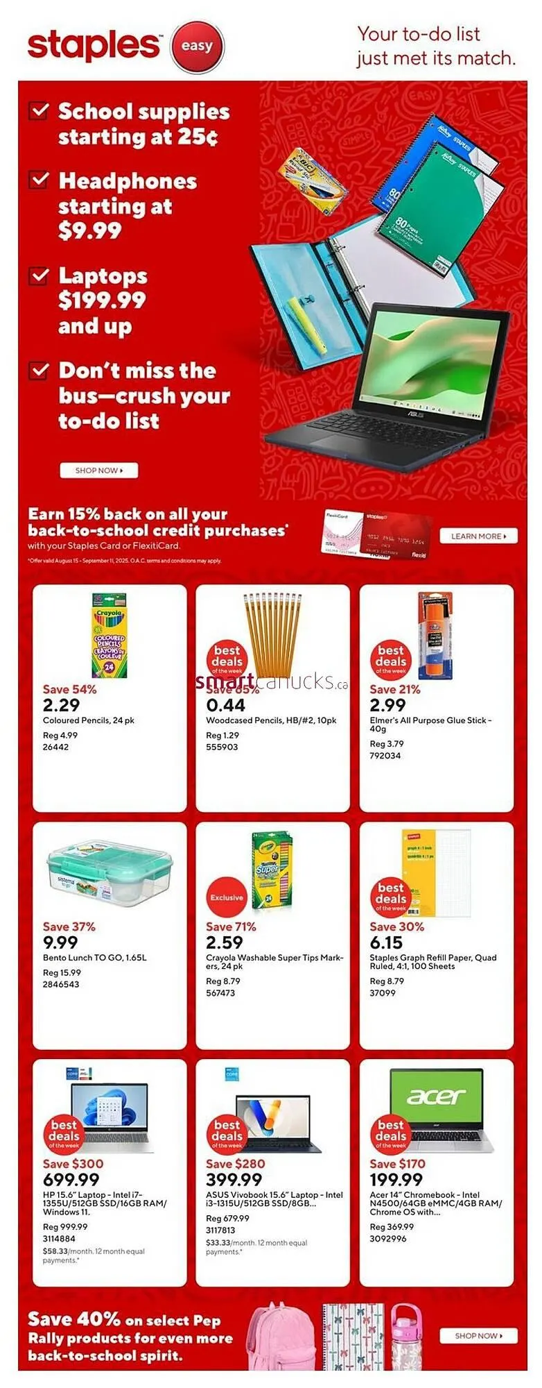 Staples flyer - 1