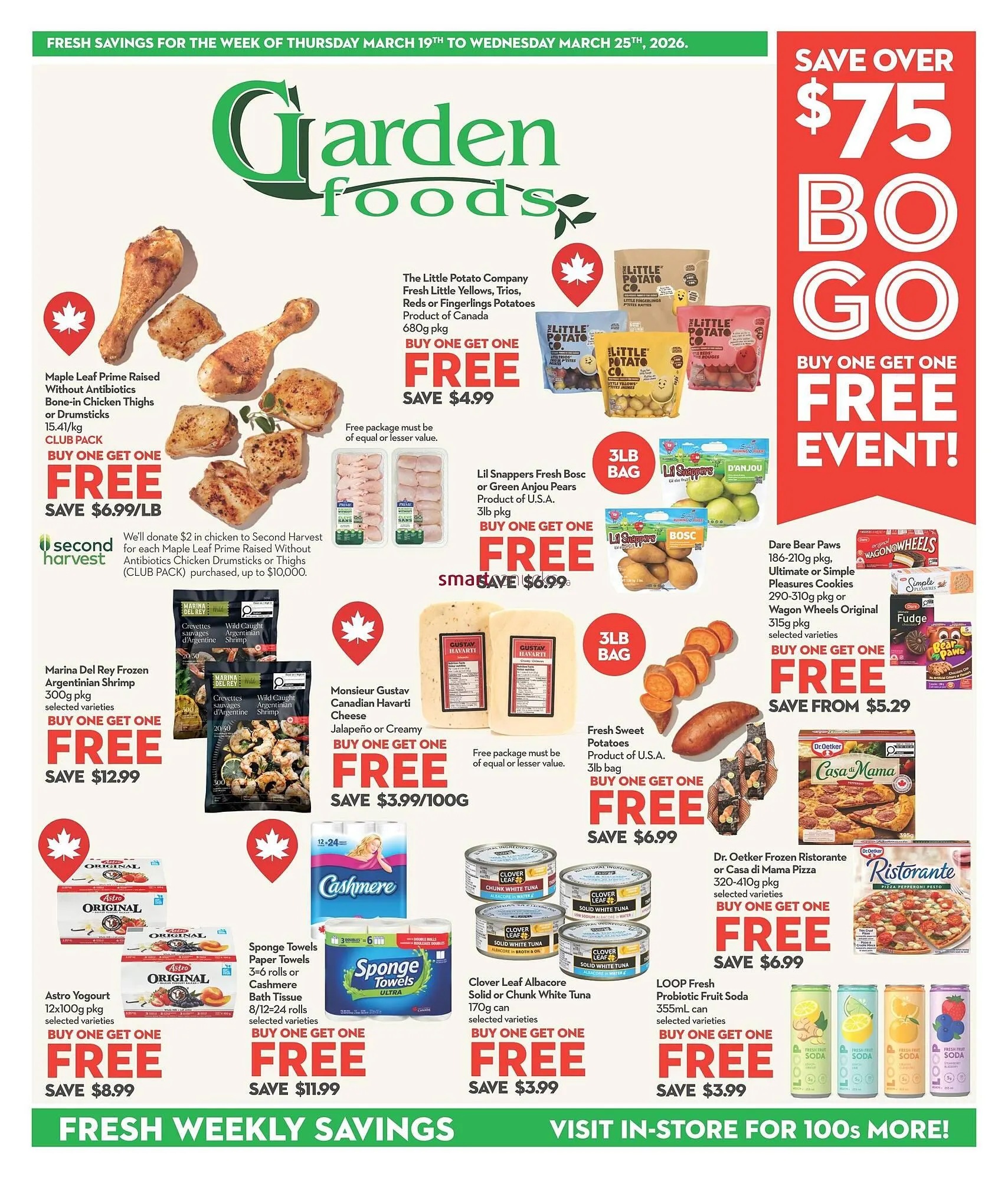 Garden Foods flyer from March 19 to March 25 2026 - flyer page 1