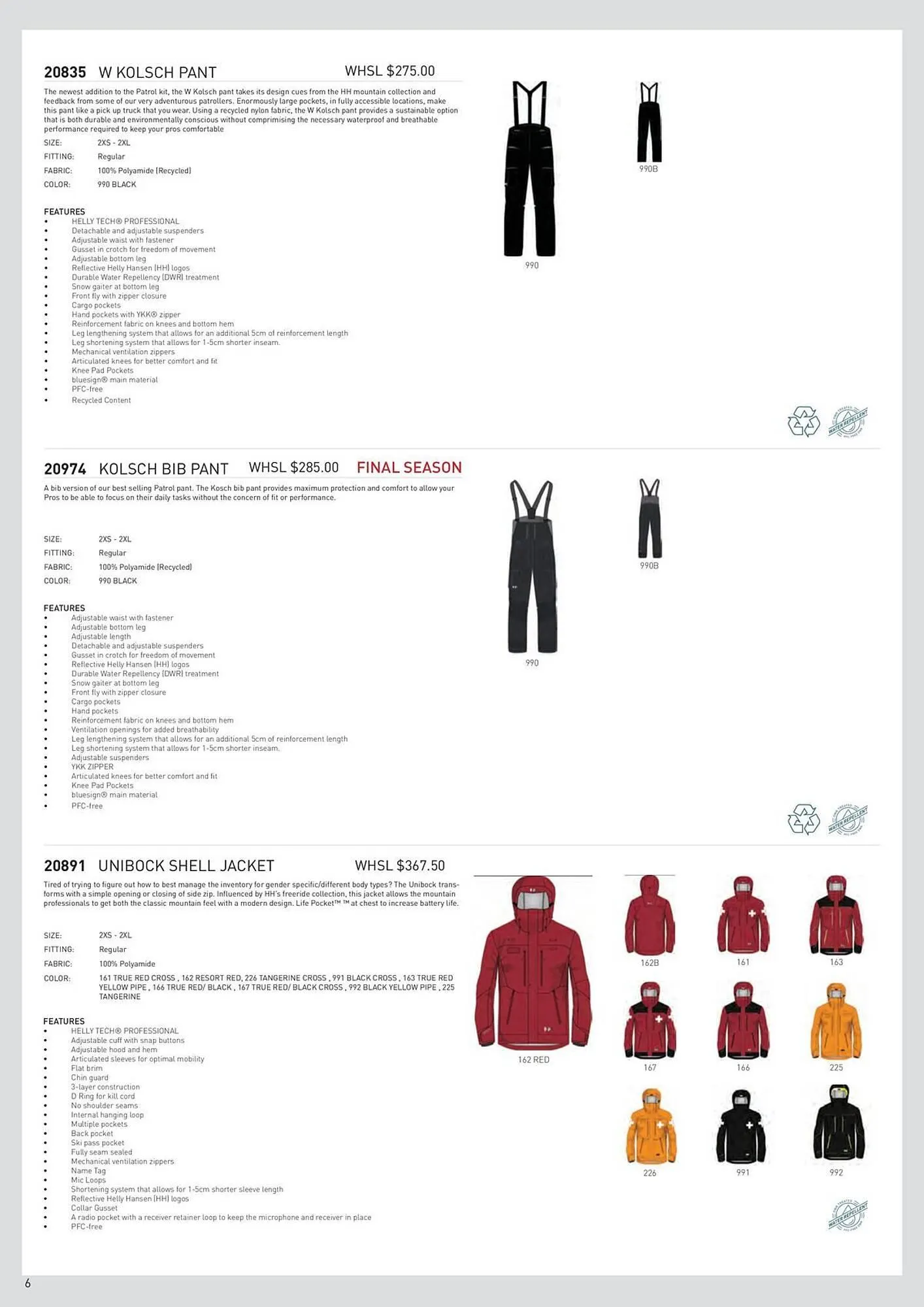Helly Hansen flyer from September 11 to February 28 2026 - flyer page 6