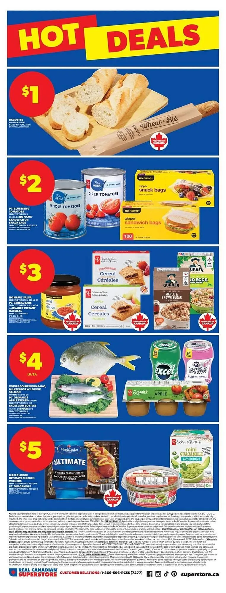 Real Canadian Superstore flyer from August 21 to August 28 2025 - flyer page 9