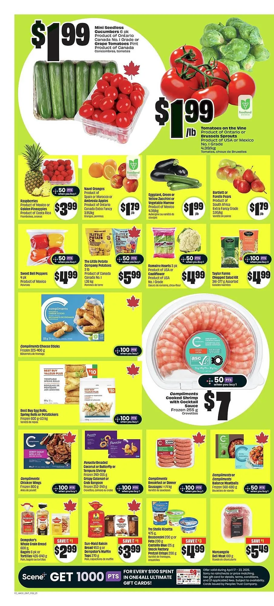 FreshCo flyer from April 18 to April 25 2025 - flyer page 3