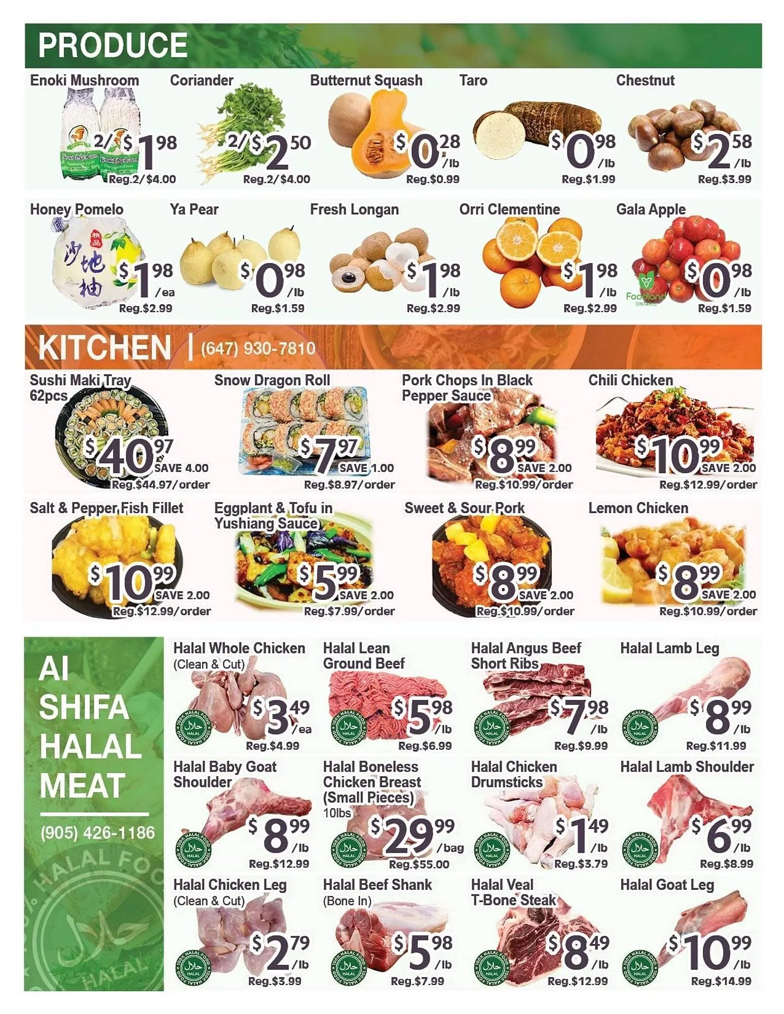 Blue Sky Supermarket flyer from October 17 to October 23 2025 - flyer page 3