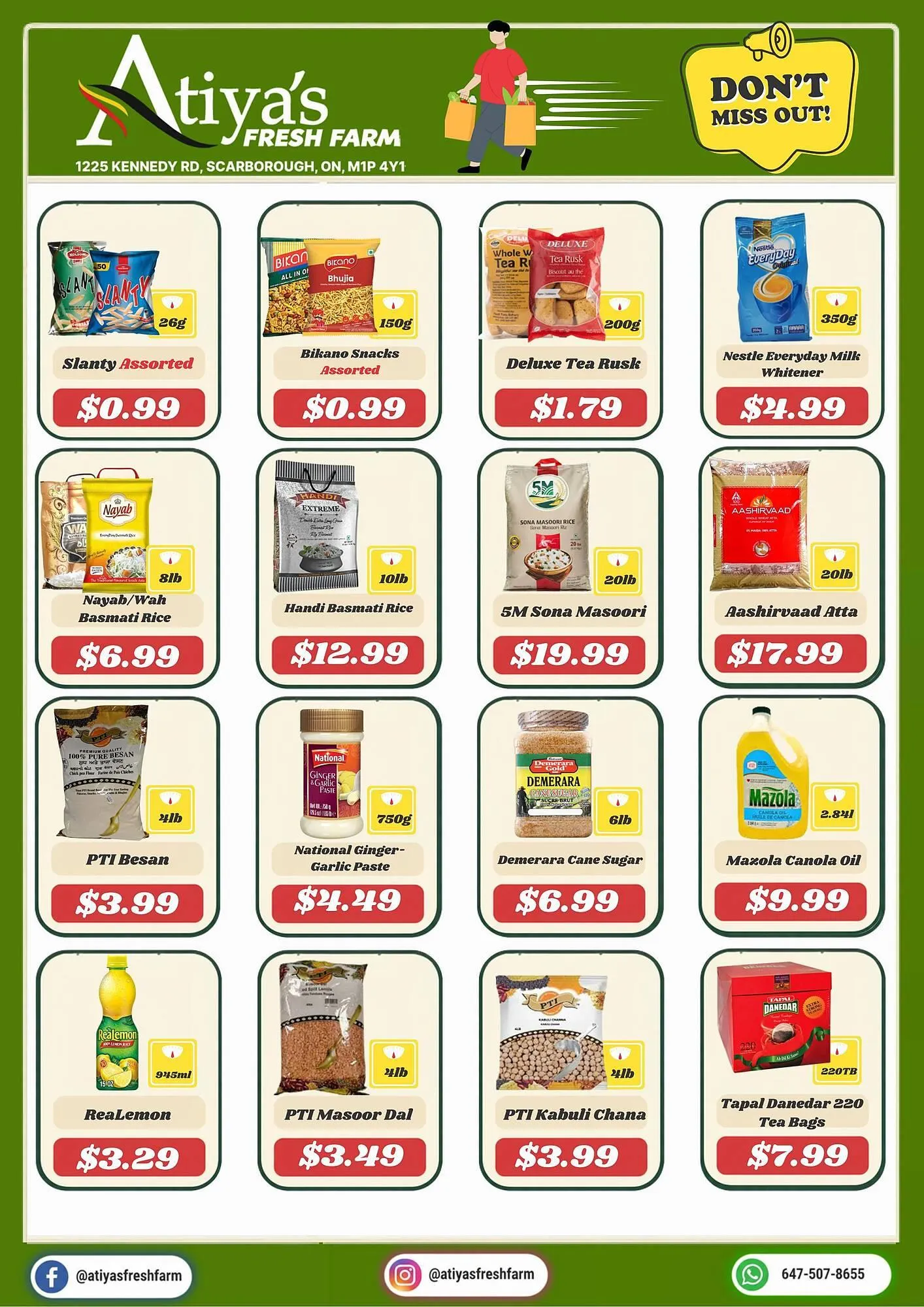 Atiya's Fresh Farm flyer from September 5 to September 11 2025 - flyer page 1