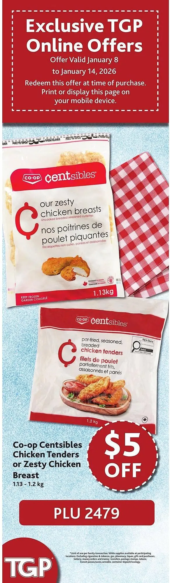 TGP The Grocery People flyer from January 8 to January 14 2026 - flyer page 6