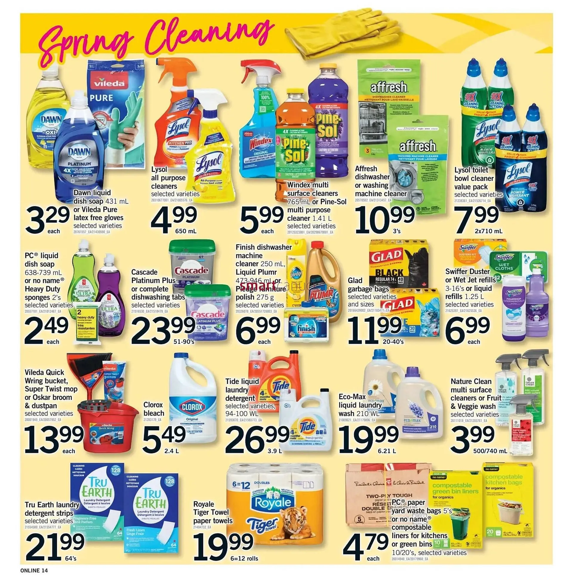 Fortinos flyer from March 19 to March 25 2026 - flyer page 14