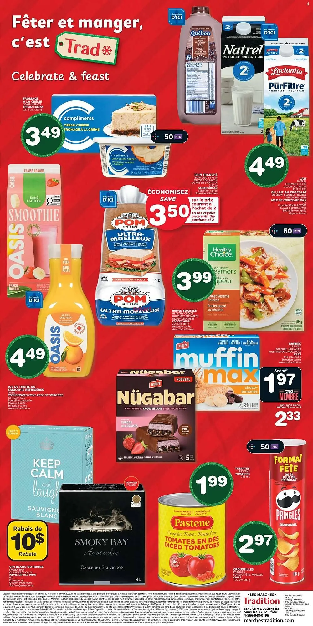 Marches Tradition flyer from January 1 to January 7 2026 - flyer page 2