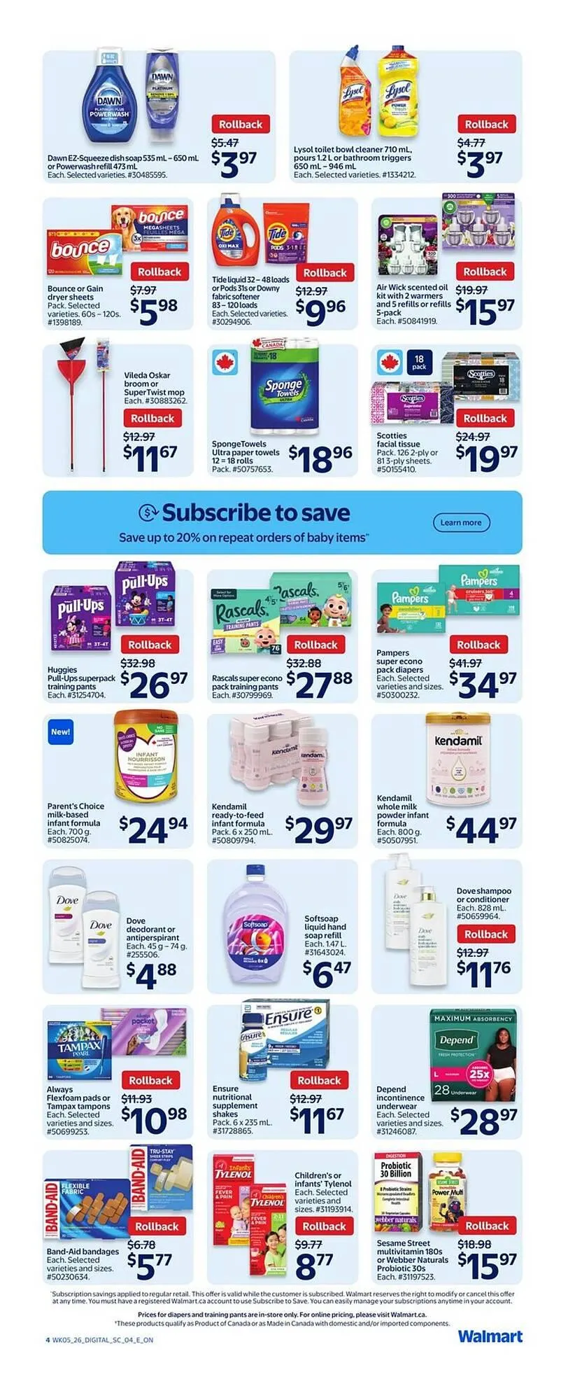 Walmart flyer from February 26 to March 4 2026 - flyer page 5