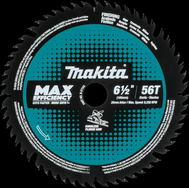 SAW BLADE CT 6 1/2 55T MAKITA