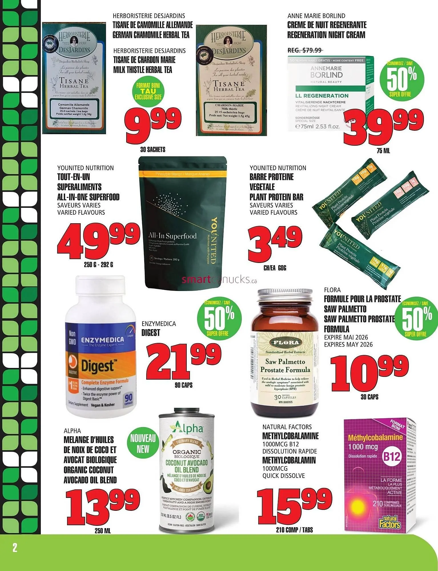 Marches Tau flyer from March 9 to March 22 2026 - flyer page 2