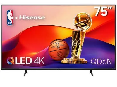 75" Hisense 75QD6N QLED 4K Google TV