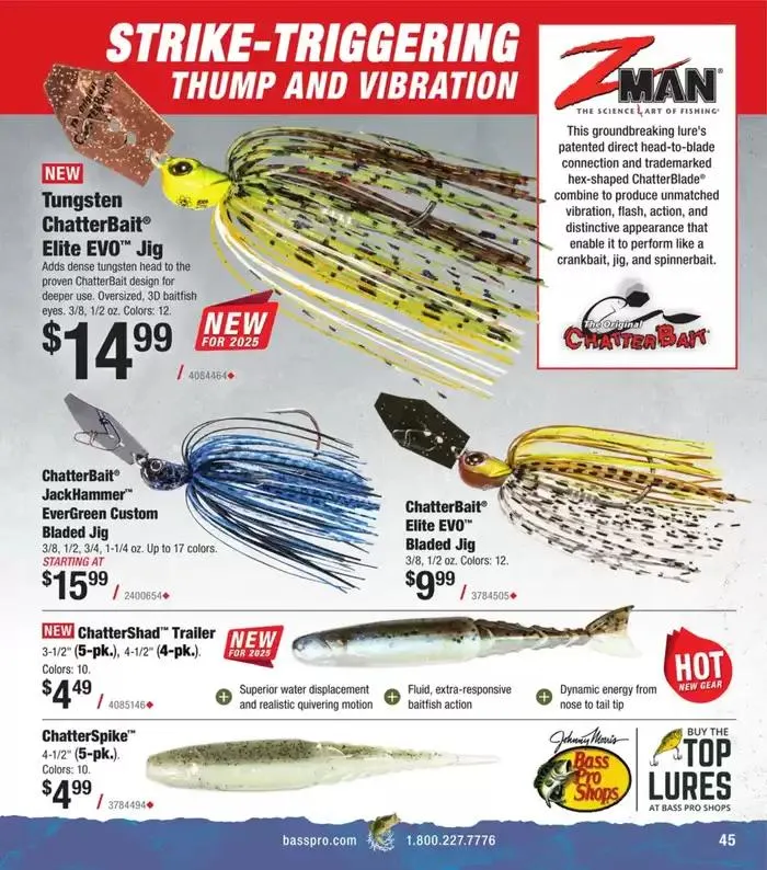 Fishing Specialist Catalog from March 5 to April 3 2025 - flyer page 44
