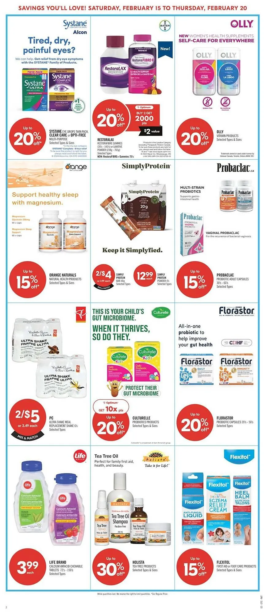Shoppers Drug Mart flyer from February 15 to February 21 2025 - flyer page 16