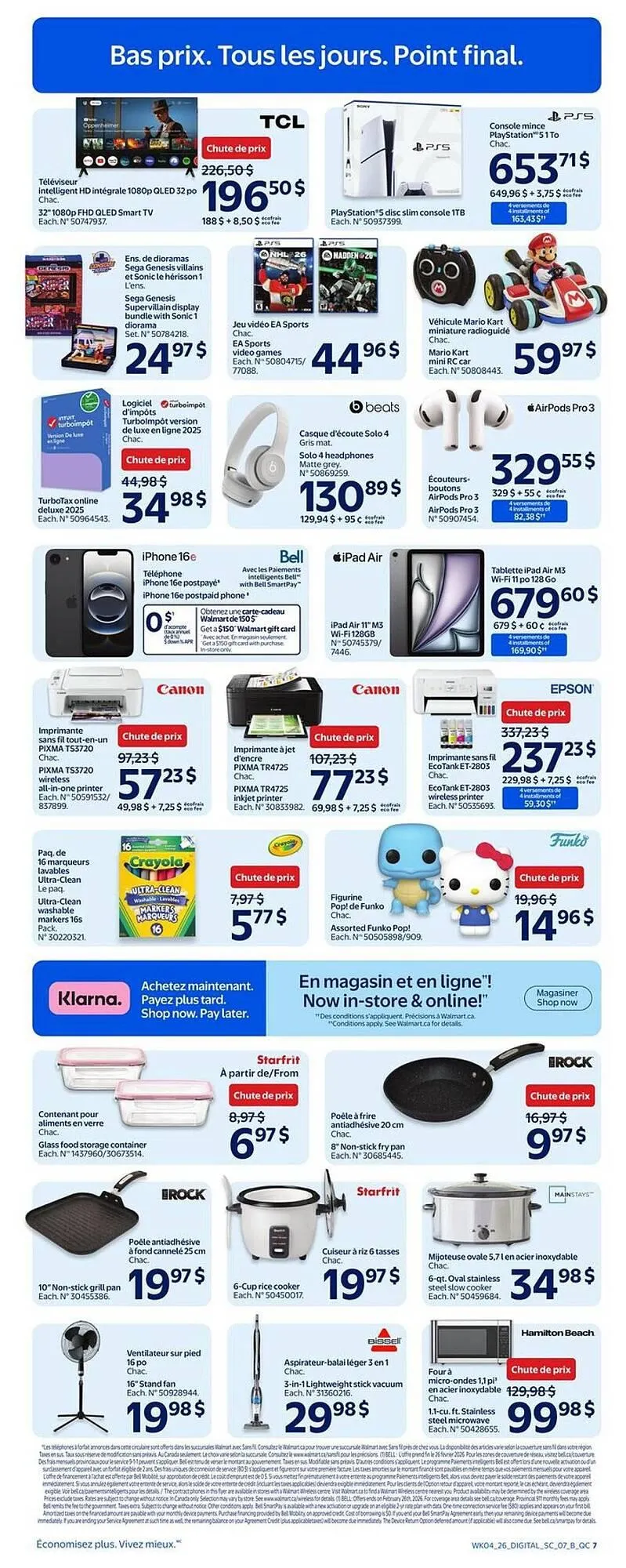 Walmart flyer from February 19 to February 25 2026 - flyer page 8