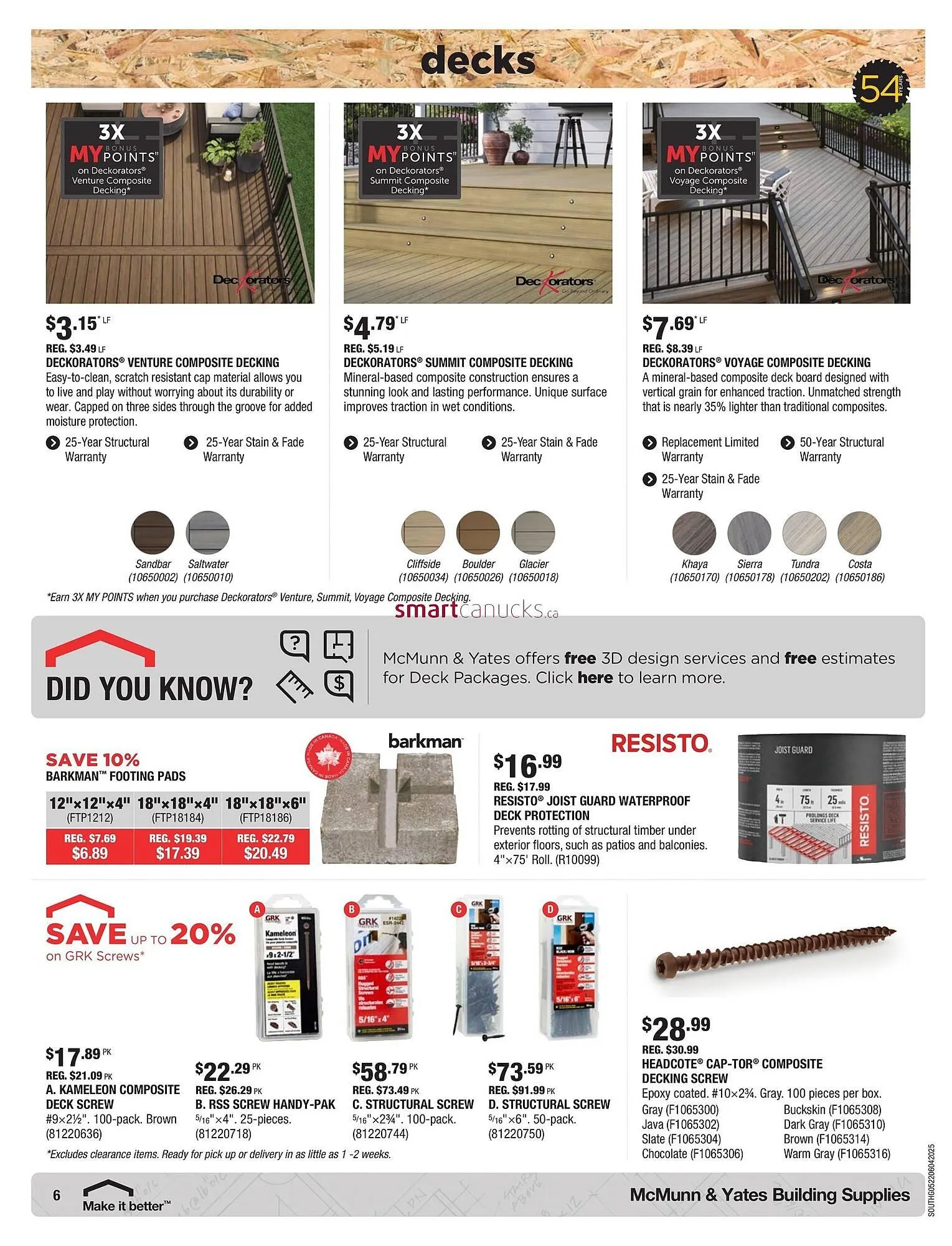 McMunn & Yates Building Supplies flyer from May 23 to May 29 2025 - flyer page 6