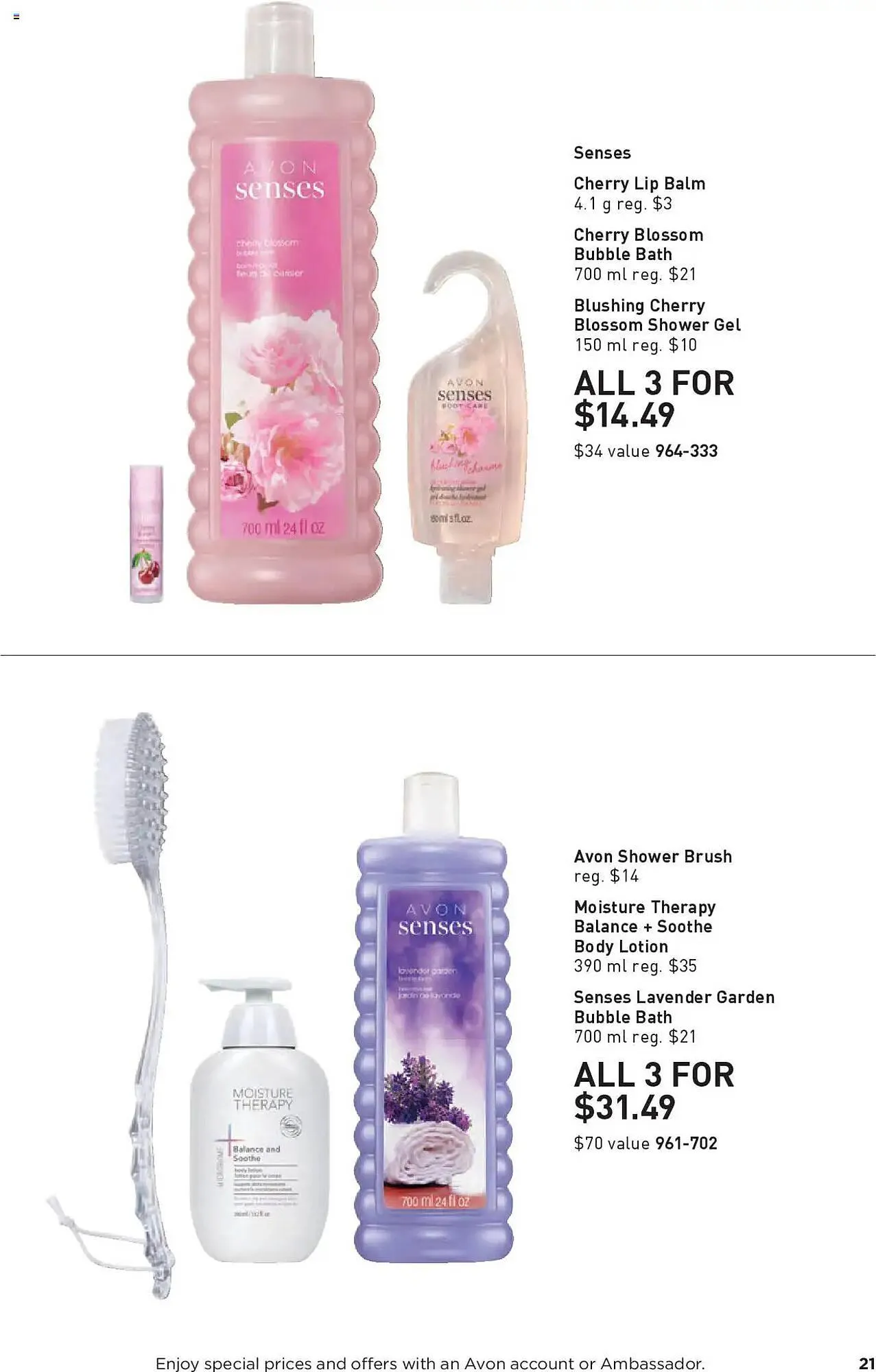 AVON flyer from January 2 to January 29 2025 - flyer page 21