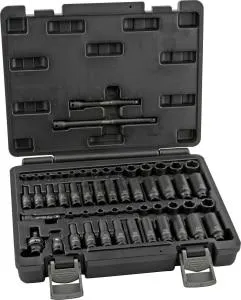 53 pc 1/4 in. dr SAE and Metric Impact Socket Set