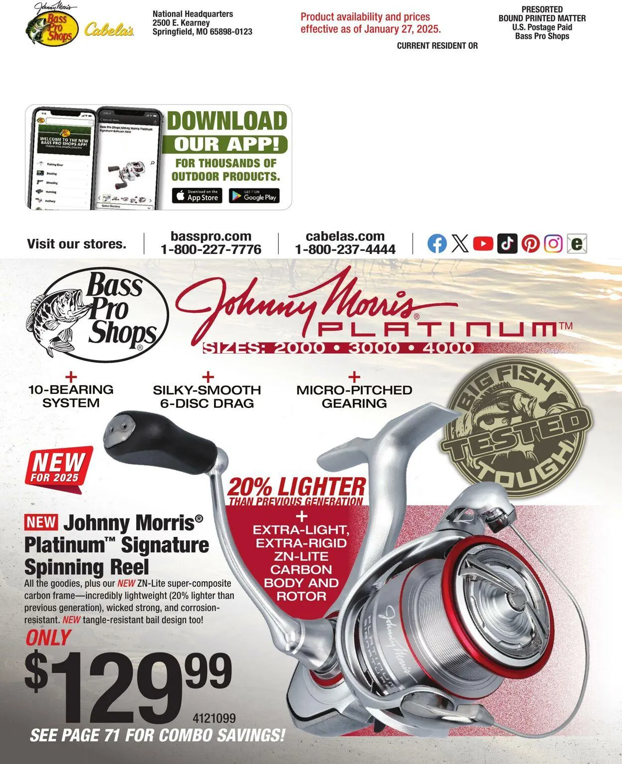 Bass Pro Current flyer from April 7 to April 21 2025 - flyer page 600