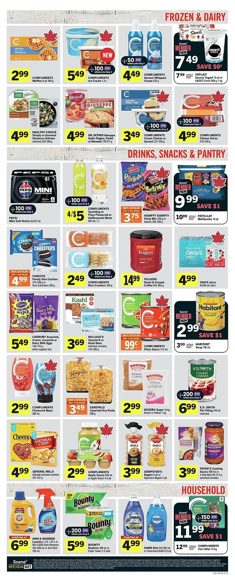 IGA flyer from April 3 to April 17 2025 - flyer page 4