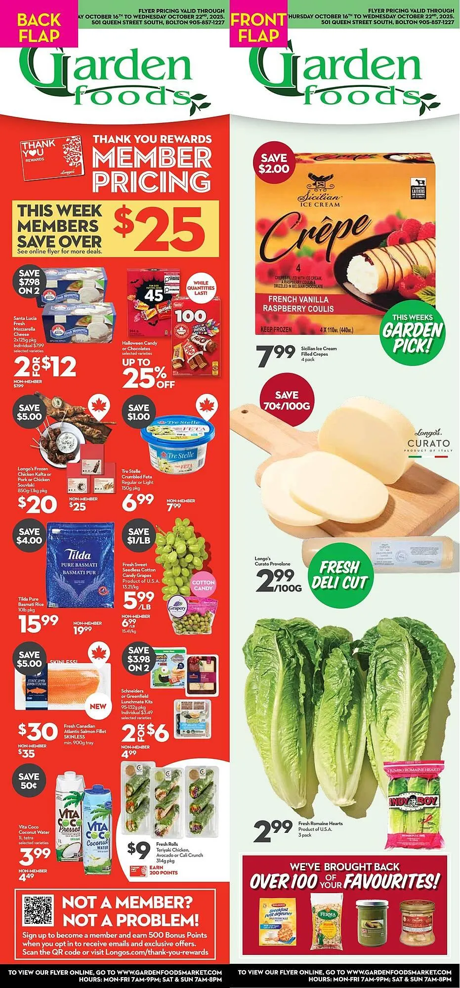 Garden Foods flyer from October 16 to October 22 2025 - flyer page 1