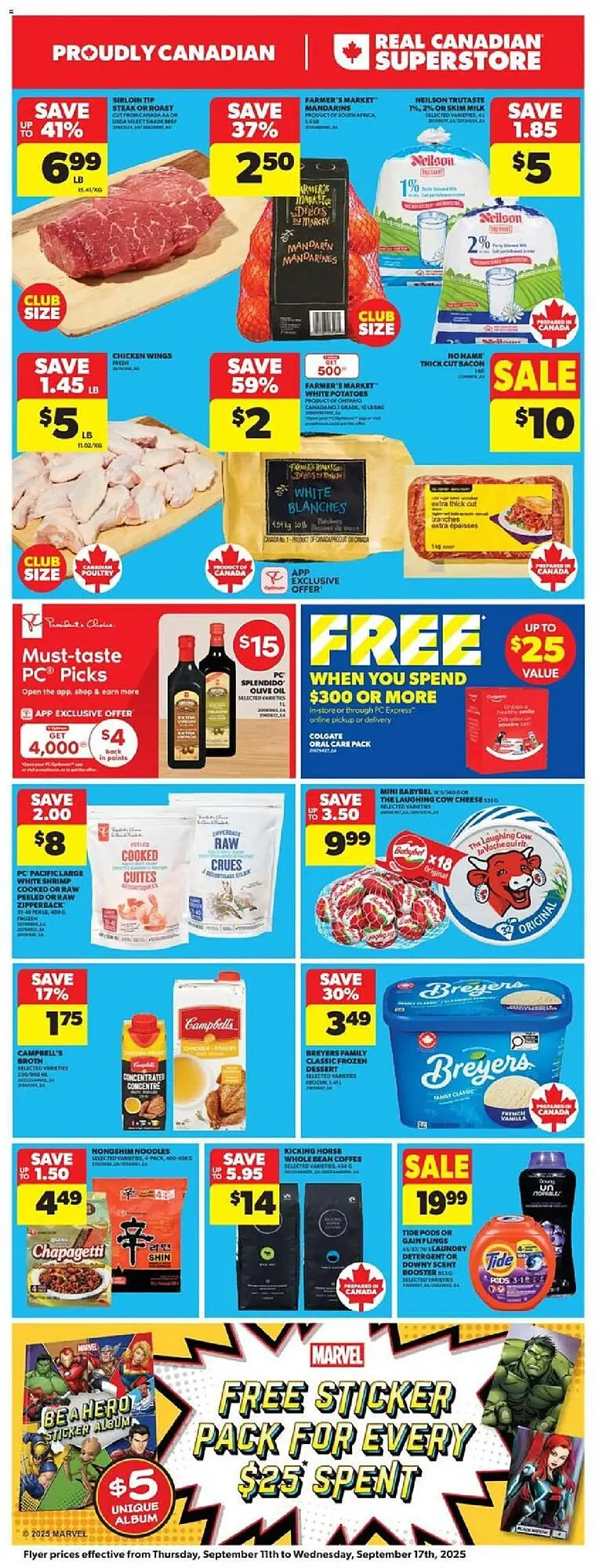 Real Canadian Superstore flyer from September 11 to September 18 2025 - flyer page 3