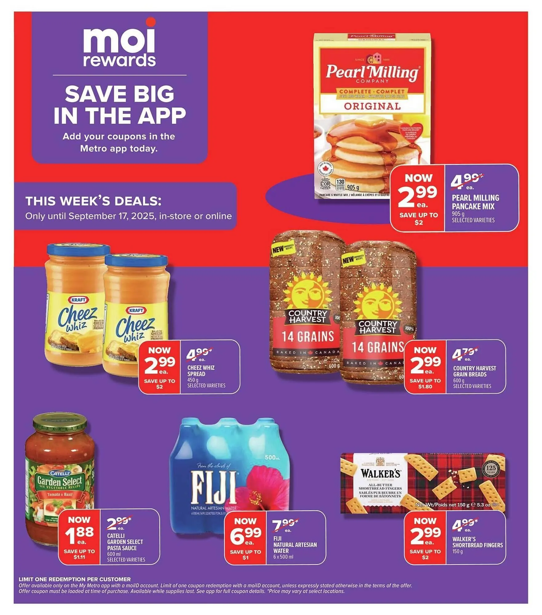 Metro flyer from September 11 to September 18 2025 - flyer page 5