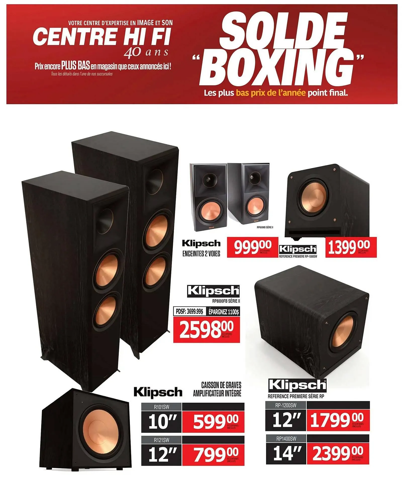 Centre Hi-Fi flyer from January 9 to January 15 2026 - flyer page 64