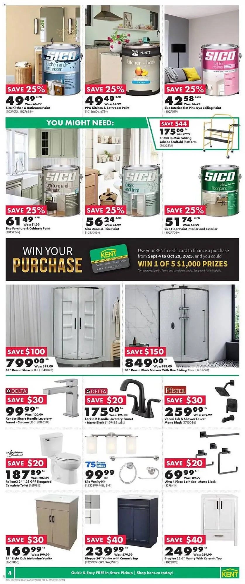 Kent flyer from September 11 to September 18 2025 - flyer page 6