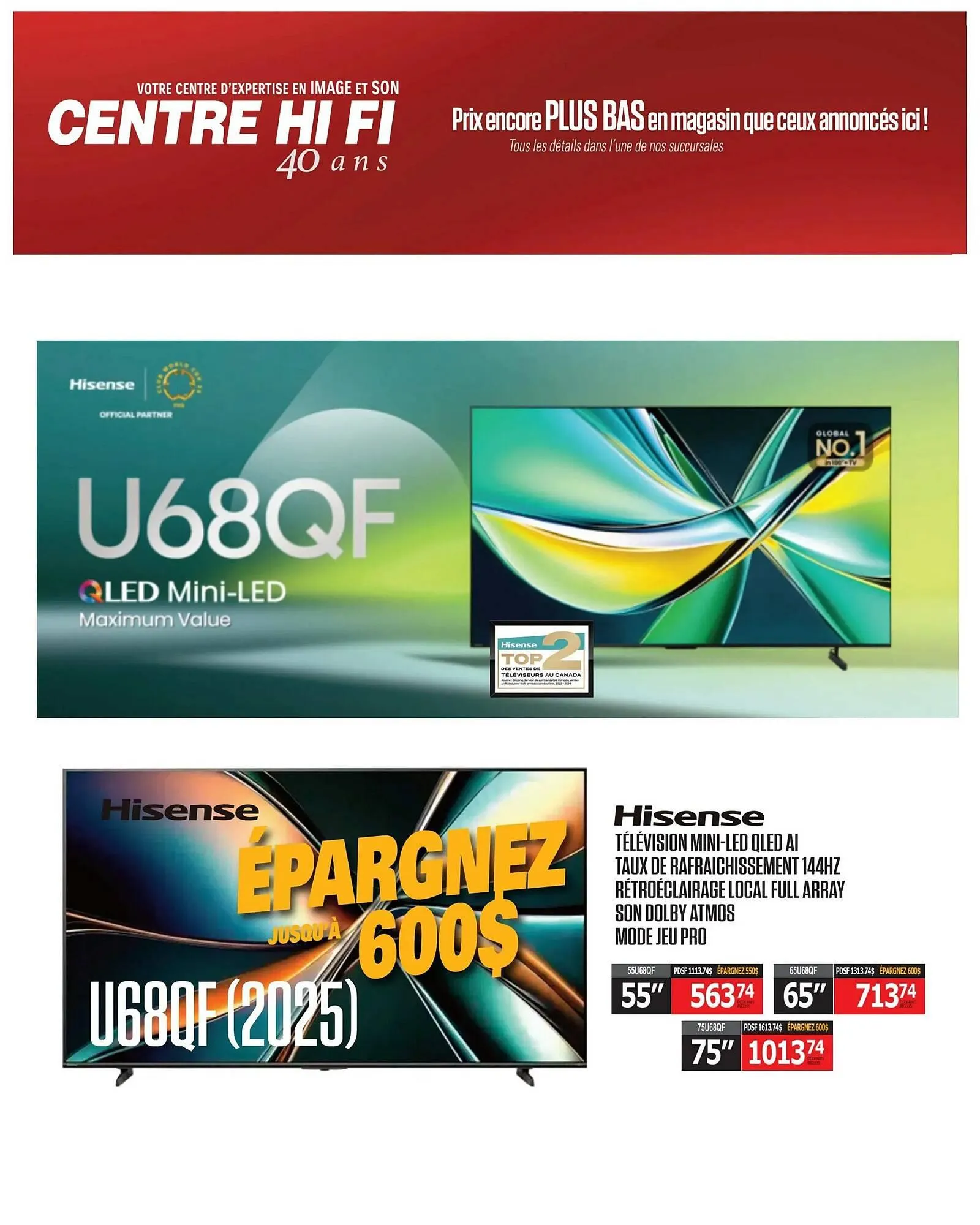 Centre Hi-Fi flyer from February 6 to February 12 2026 - flyer page 15