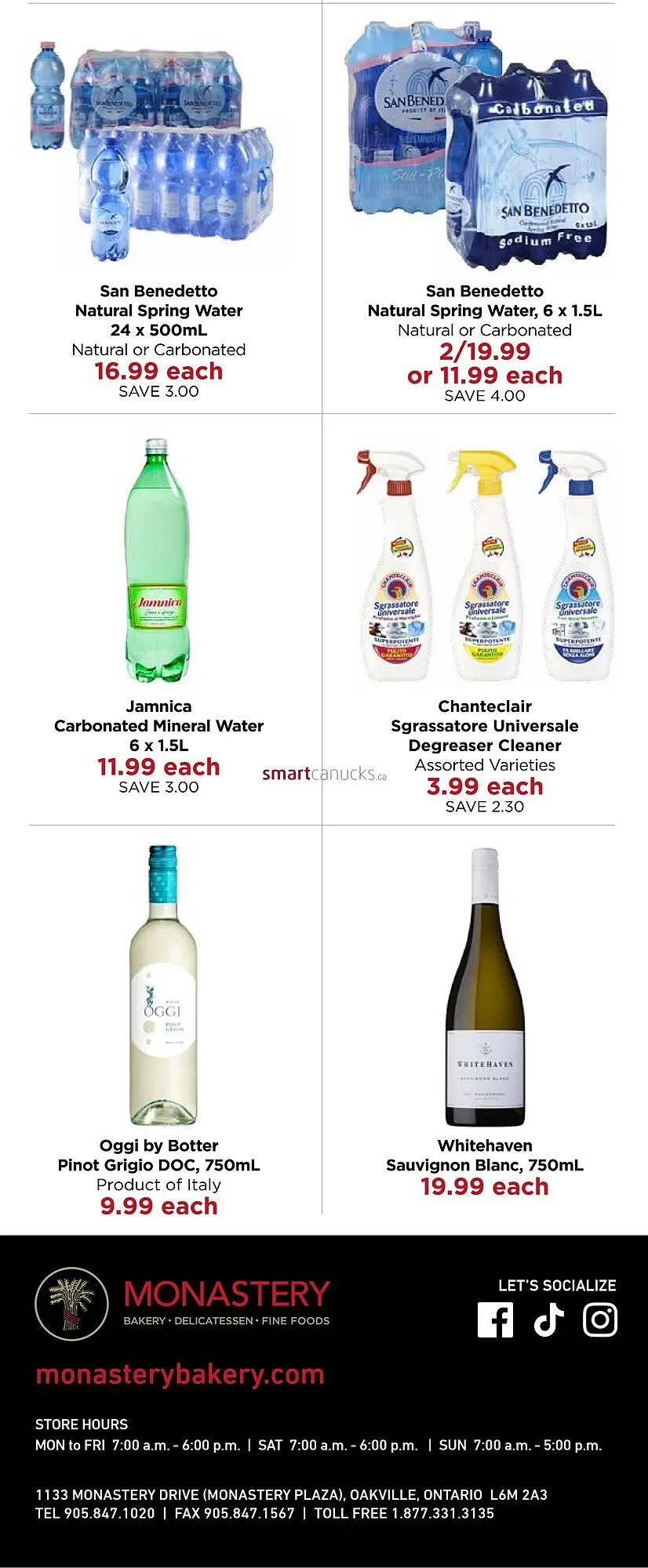 Monastery Bakery flyer from January 15 to January 28 2026 - flyer page 6