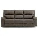 Sofa inclinable motorisé Perth avec console porte-gobelets