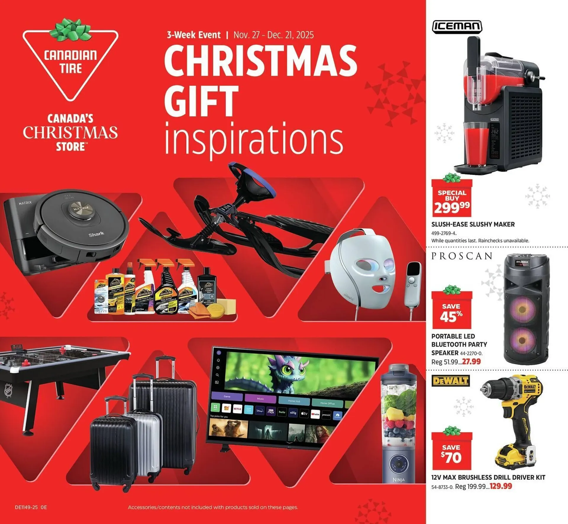 Canadian Tire flyer from November 27 to December 5 2025 - flyer page 1