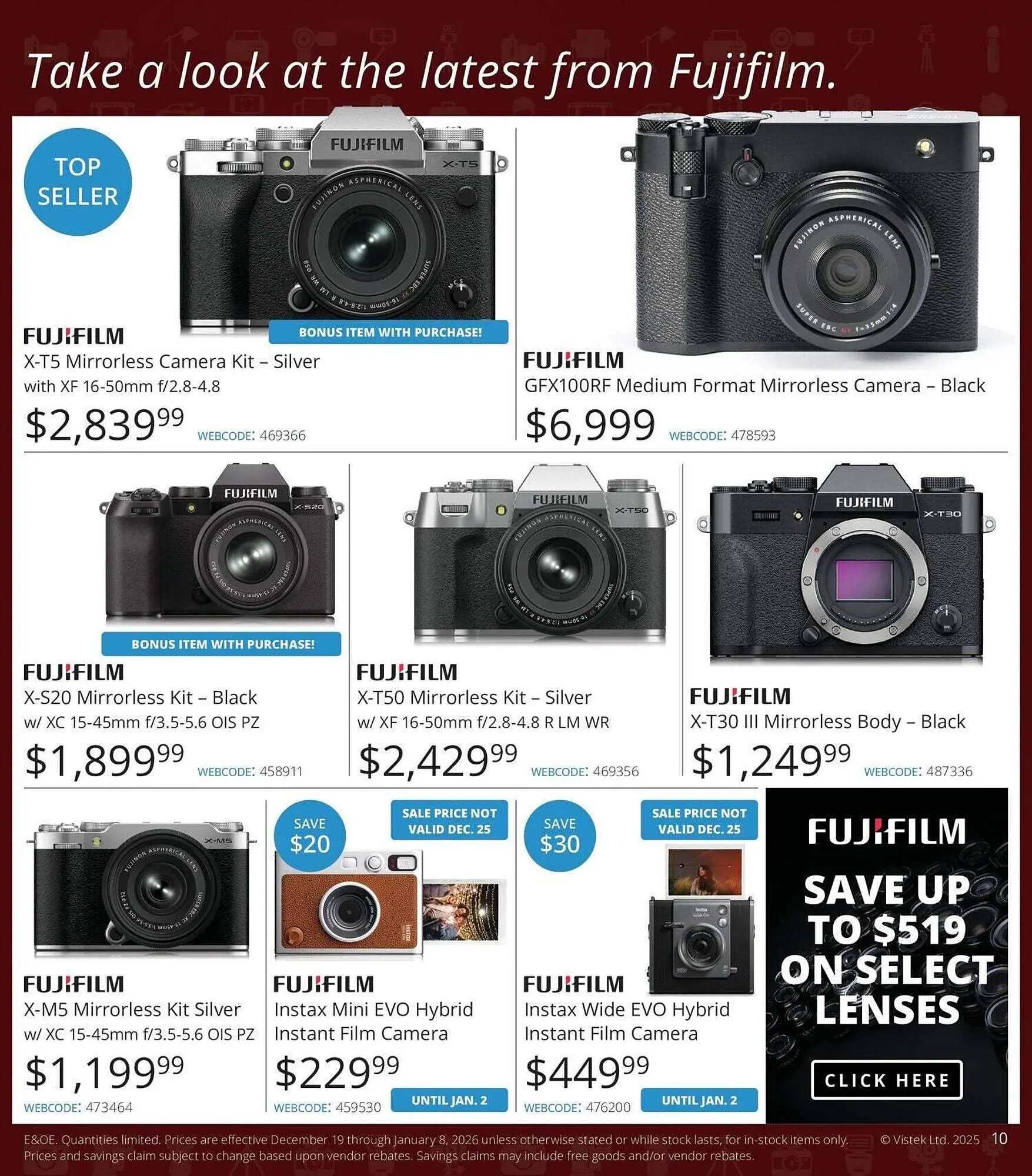 Vistek flyer from December 19 to December 27 2025 - flyer page 10