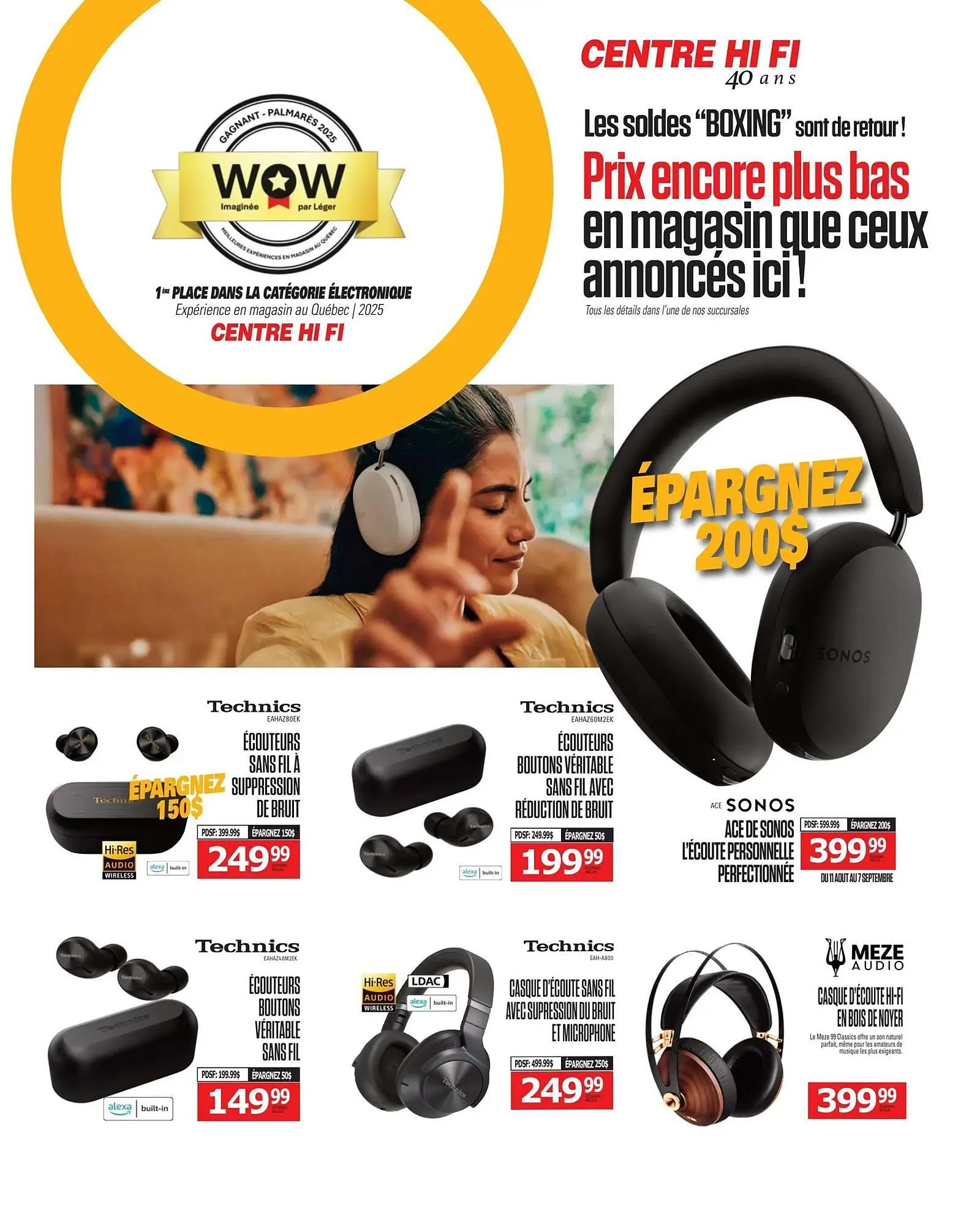 Centre Hi-Fi flyer from August 15 to August 21 2025 - flyer page 10