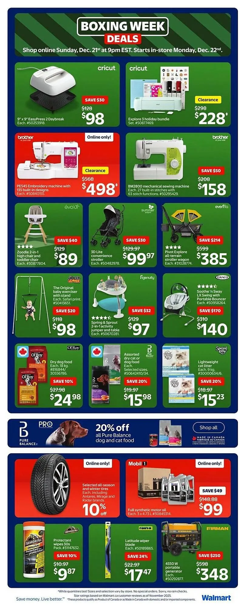 Walmart flyer from December 21 to December 31 2025 - flyer page 11