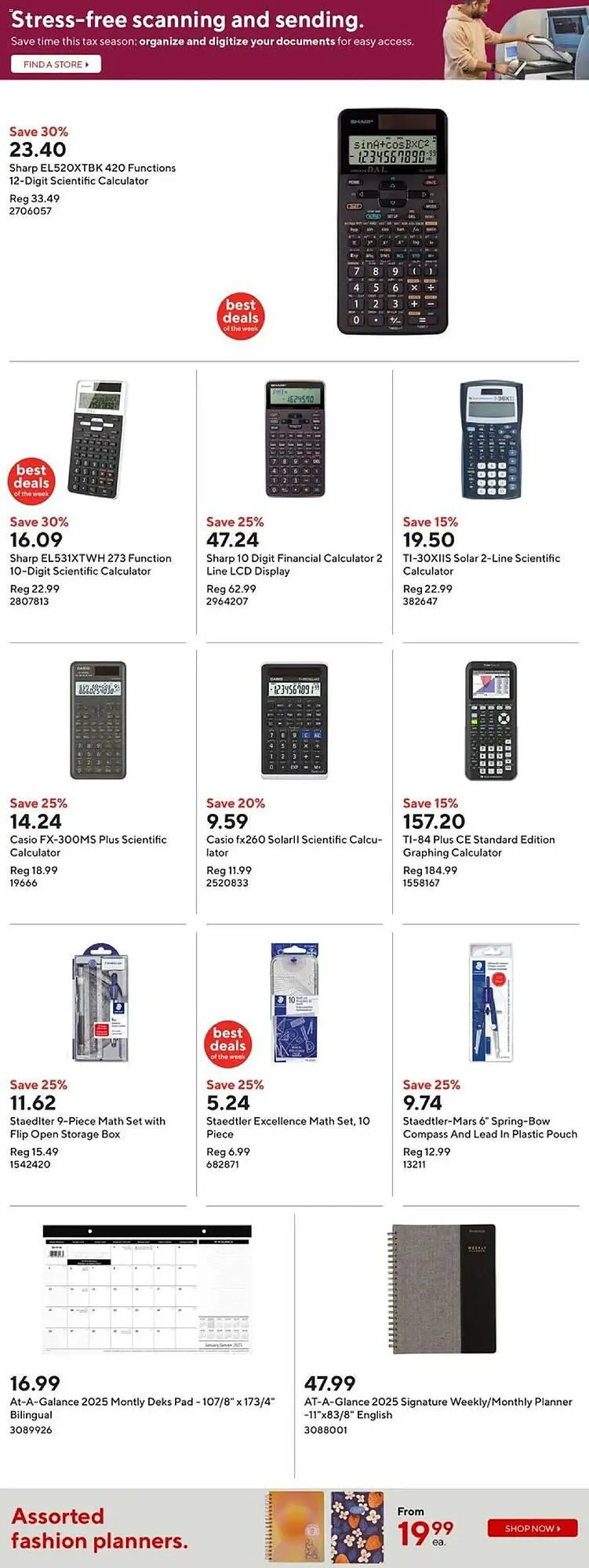 Staples flyer from January 8 to January 14 2025 - flyer page 6