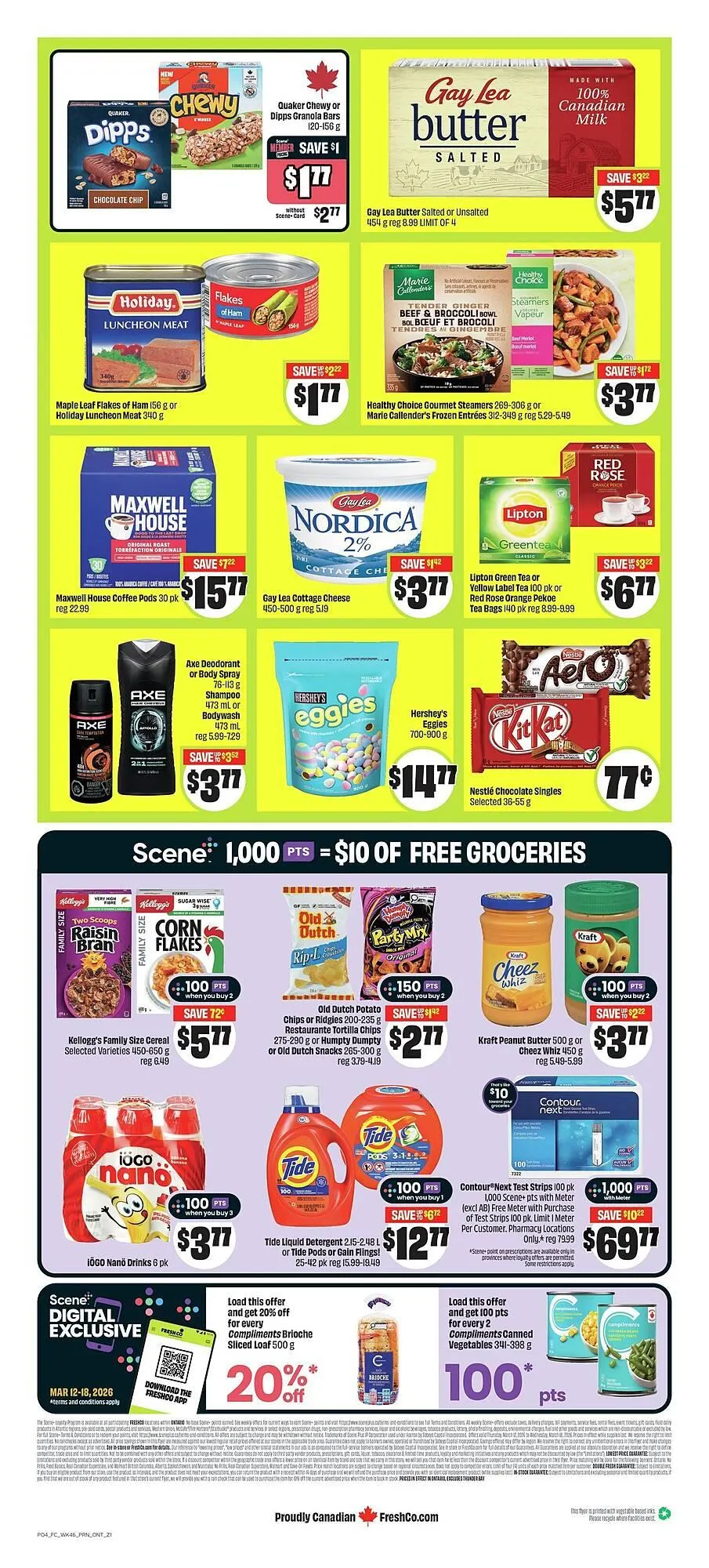 FreshCo flyer from March 12 to April 2 2026 - flyer page 2