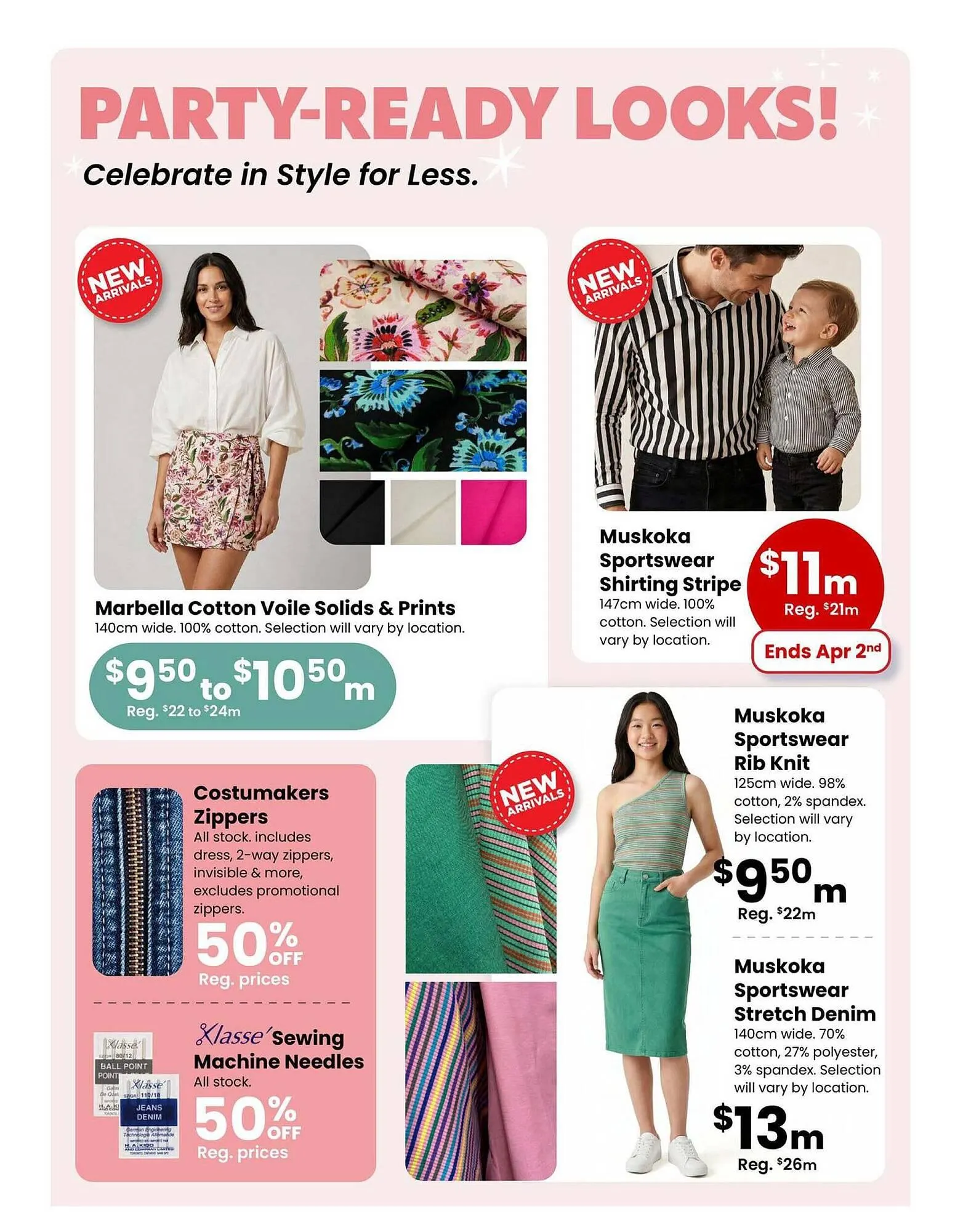 Fabricland flyer from March 2 to March 16 2026 - flyer page 8