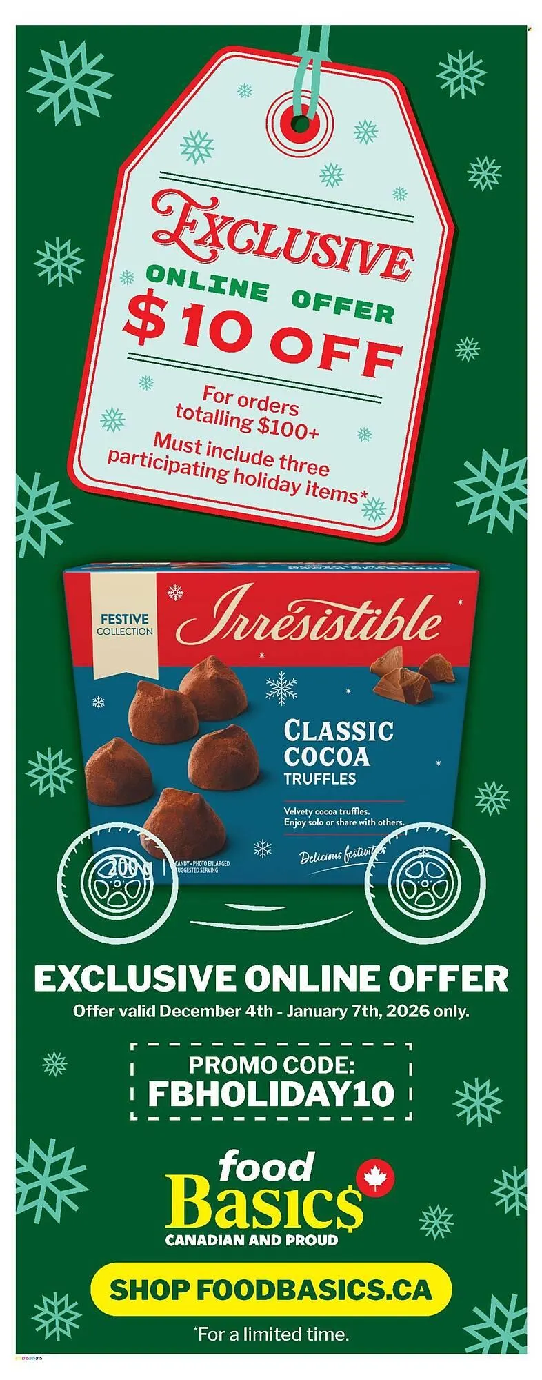 Food Basics flyer from December 4 to December 10 2025 - flyer page 4
