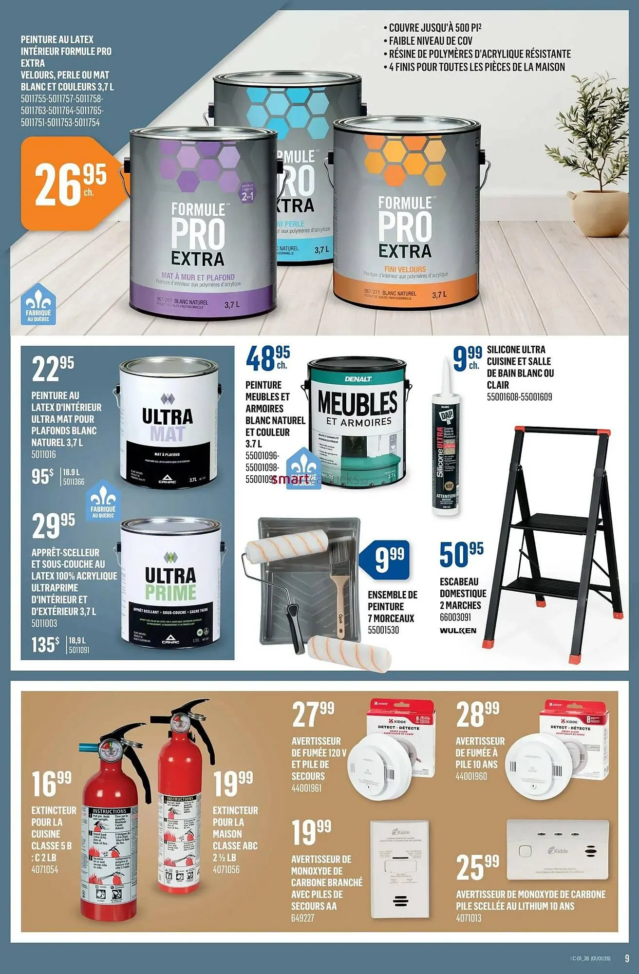 Canac flyer from January 1 to January 7 2026 - flyer page 9