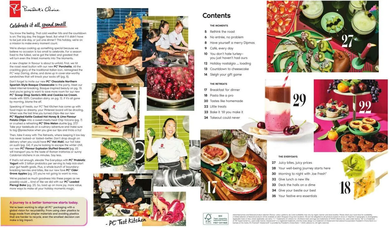 Independent Current flyer from October 30 to January 2 2026 - flyer page 2