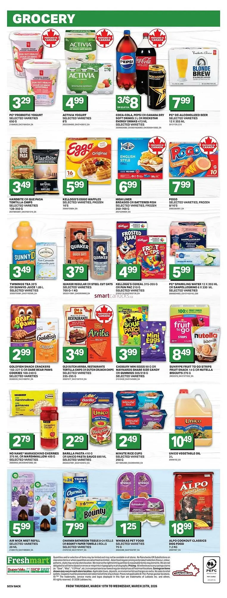 Freshmart flyer from March 19 to March 25 2026 - flyer page 4