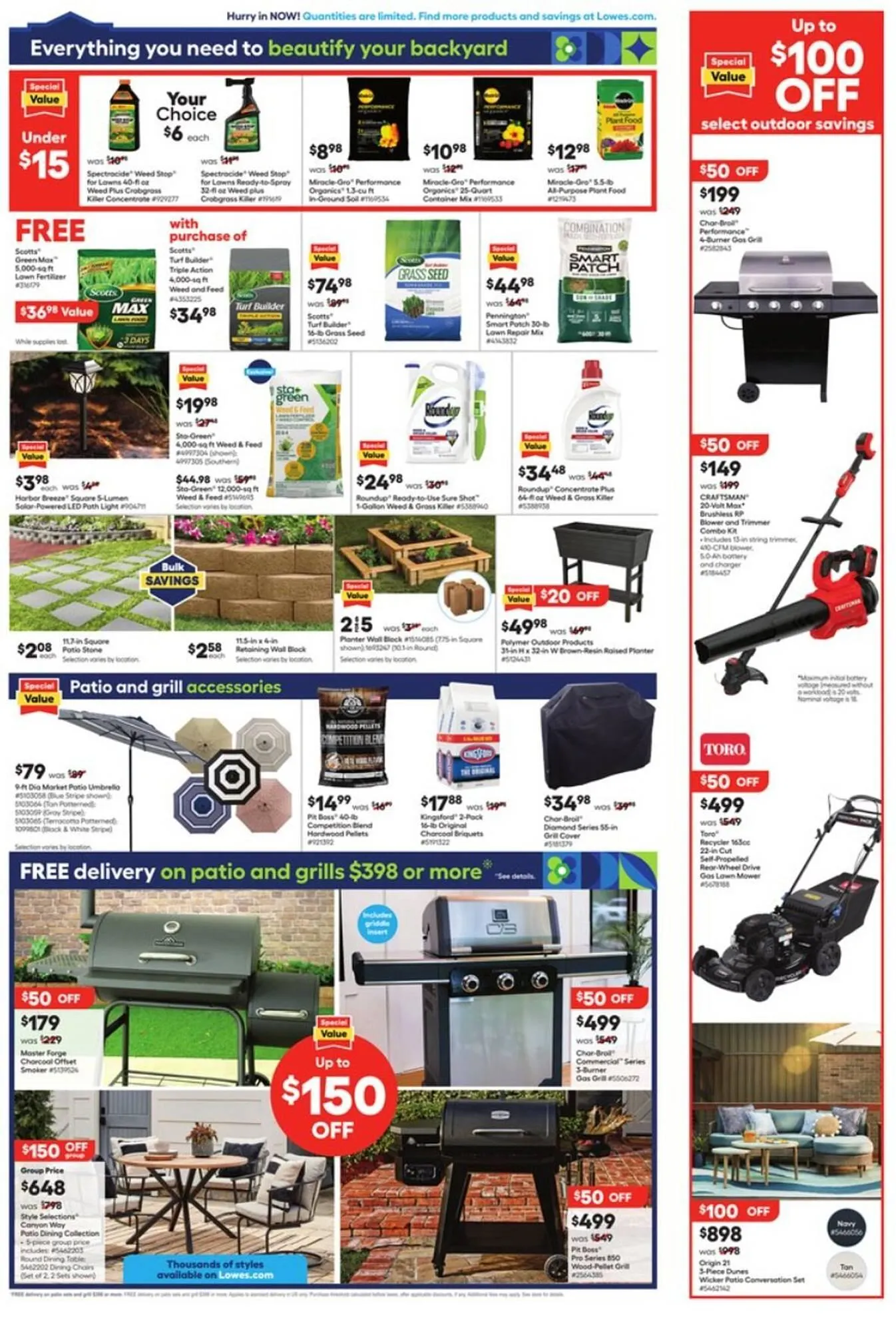 Lowe's flyer from April 25 to May 1 2024 - flyer page 2