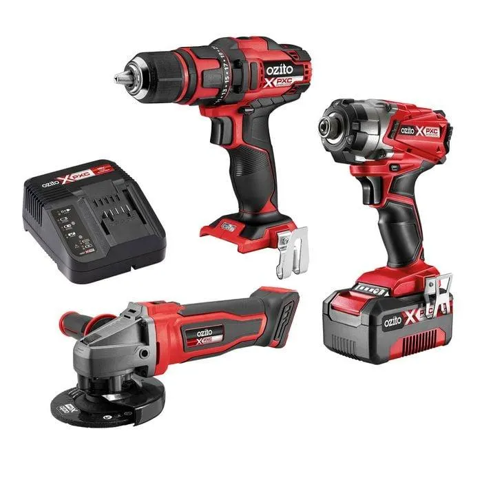 Ozito PXC 18V 3 Piece Kit P3K-400