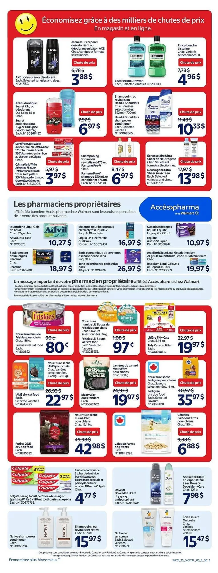 Walmart flyer from August 28 to September 3 2025 - flyer page 10