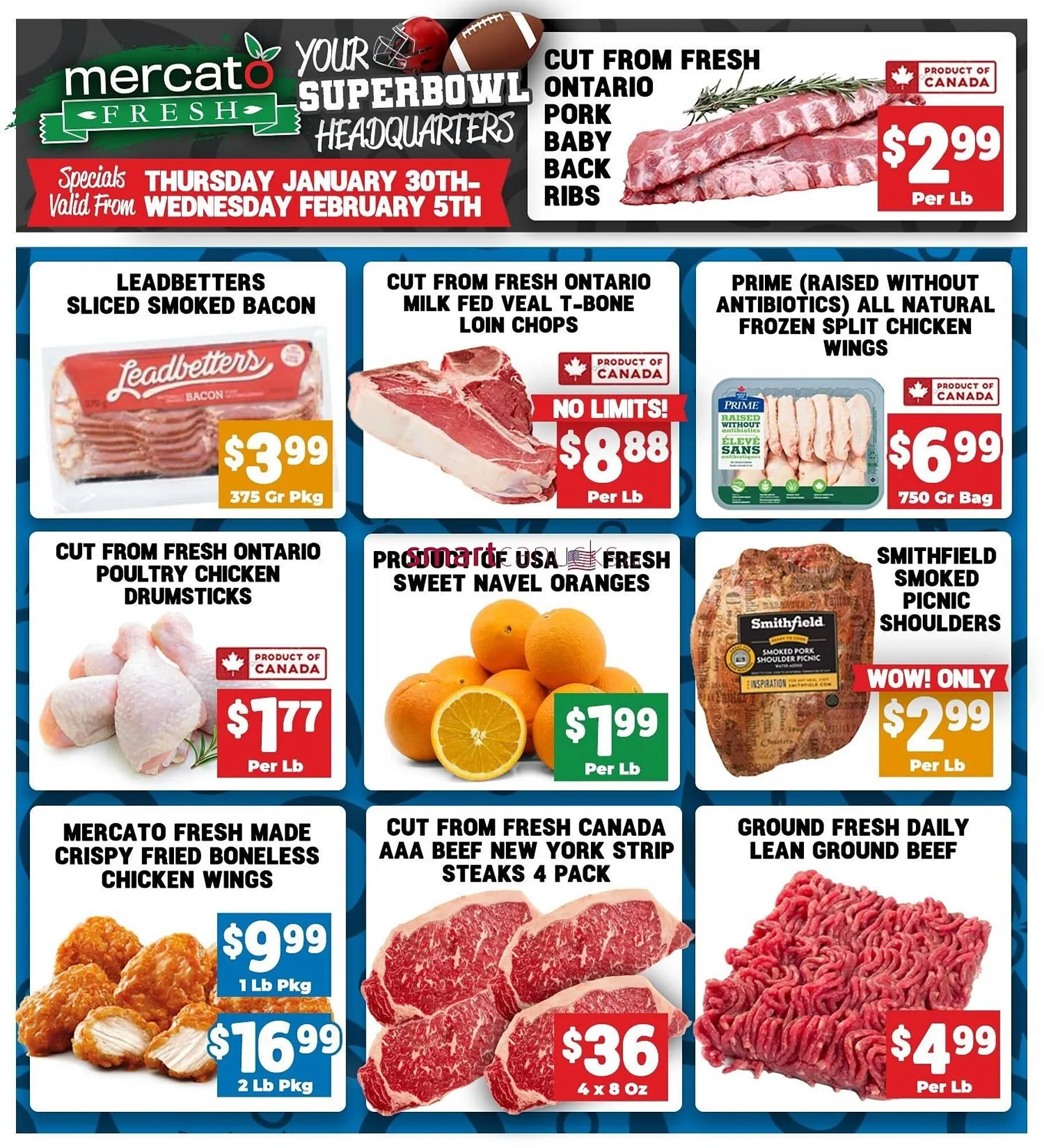 Mercato Fresh flyer from January 30 to February 6 2025 - flyer page 1