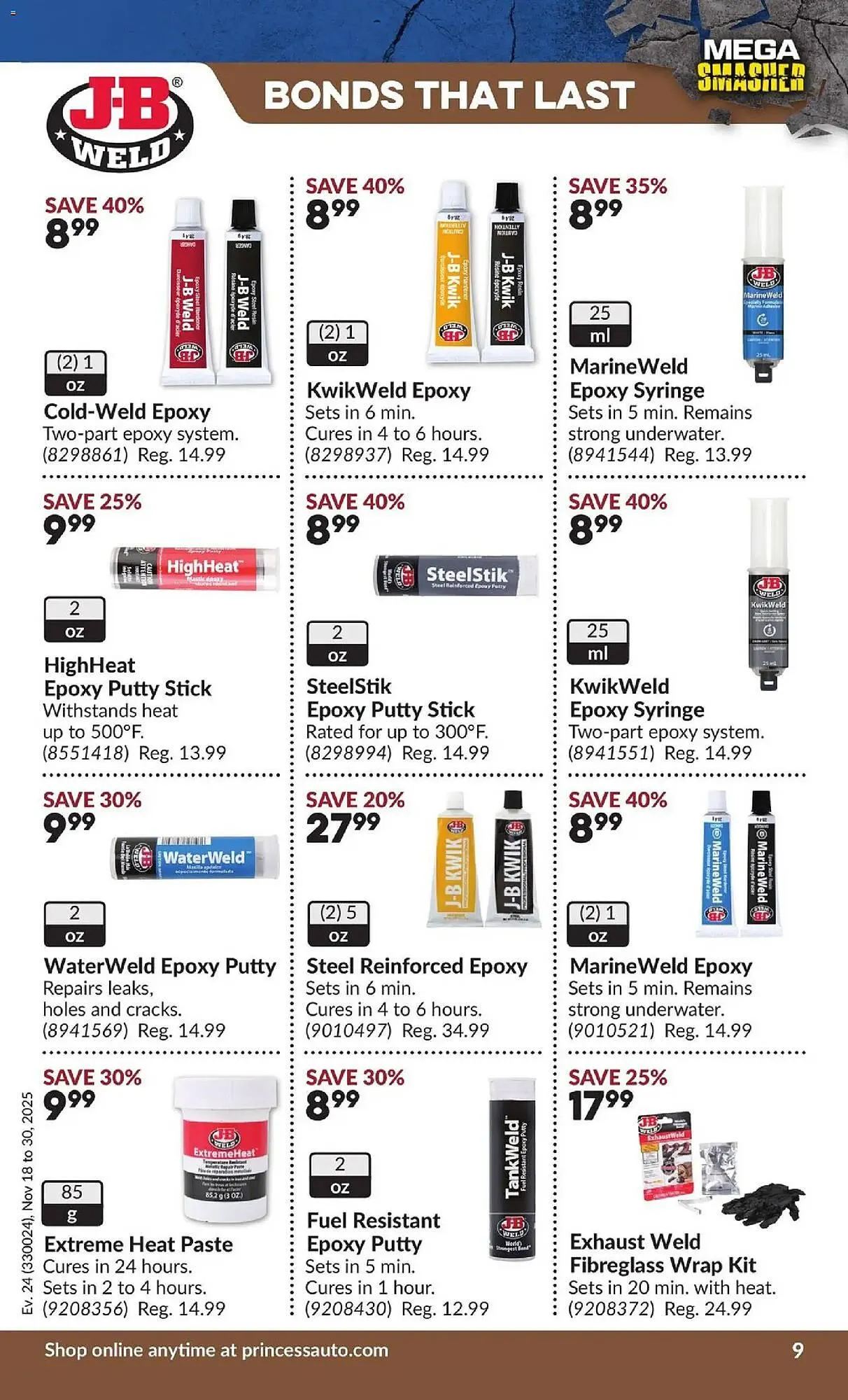 Princess Auto flyer from November 18 to December 1 2025 - flyer page 22