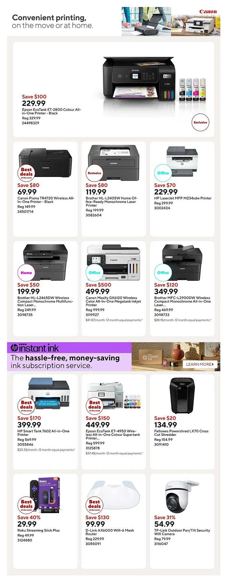 Staples flyer from March 13 to March 19 2026 - flyer page 9