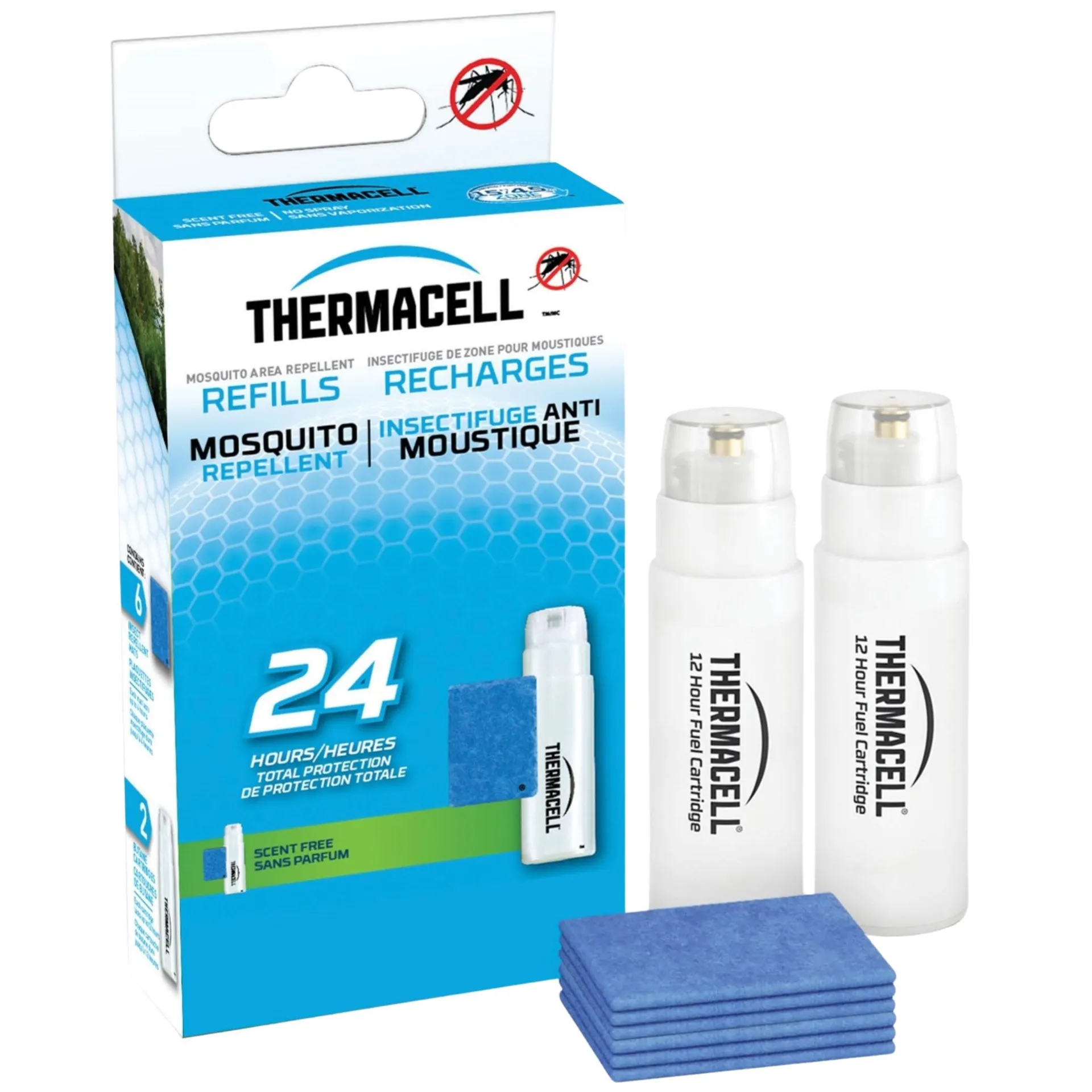 Recharges antimoustique originales - 24H