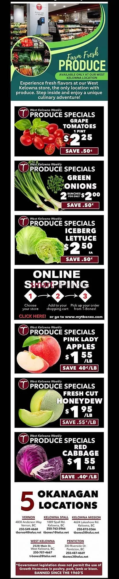 T-Bone's flyer from March 19 to March 25 2025 - flyer page 4